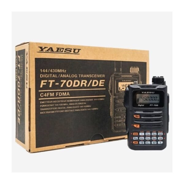 Yaesu FT-70DE Walkie talkie Analog/Digital C4FM 144/430 MHz- - Image 2